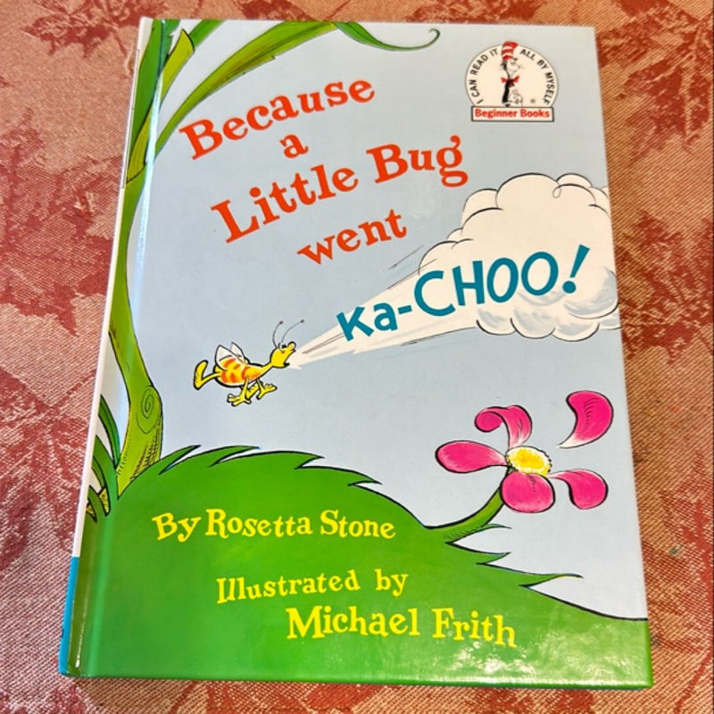 Because a Little Bug Went Ka-Choo!