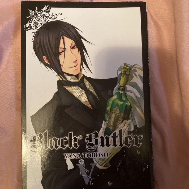 Black butler manga 1-5 