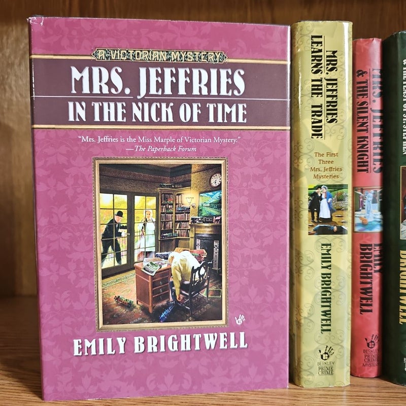 Mrs Jeffries in the Nick of Time