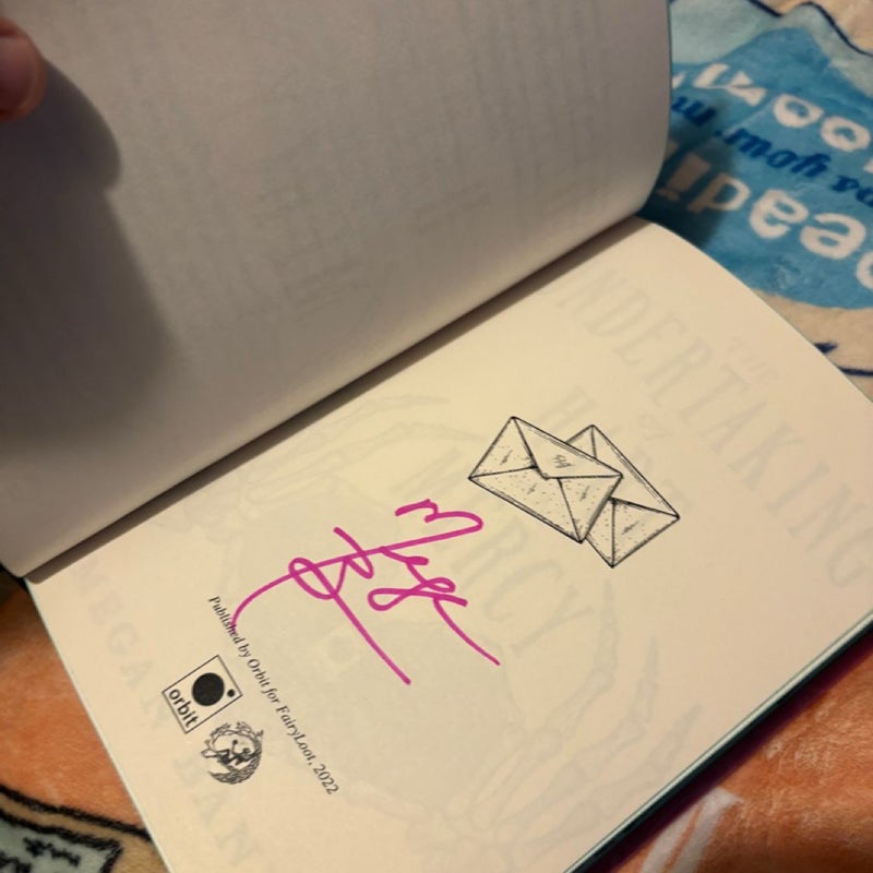 The Undertaking of Hart and Mercy Signed Fairyloot Editin