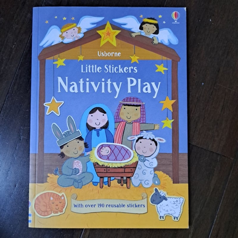 Little Stickers Nativity Play by Felicity Brooks, Paperback | Pangobooks