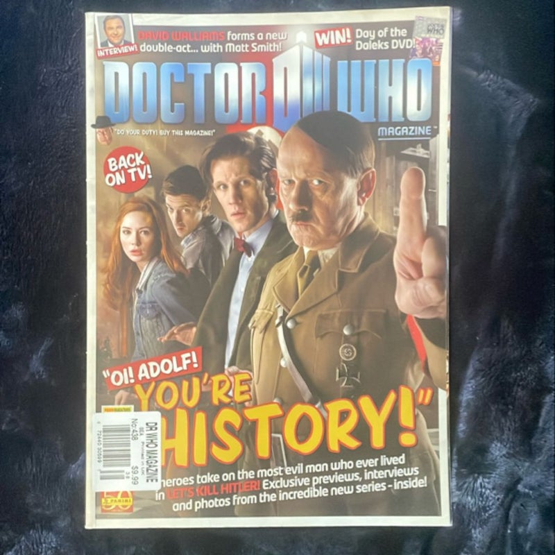 Doctor who magazine  438