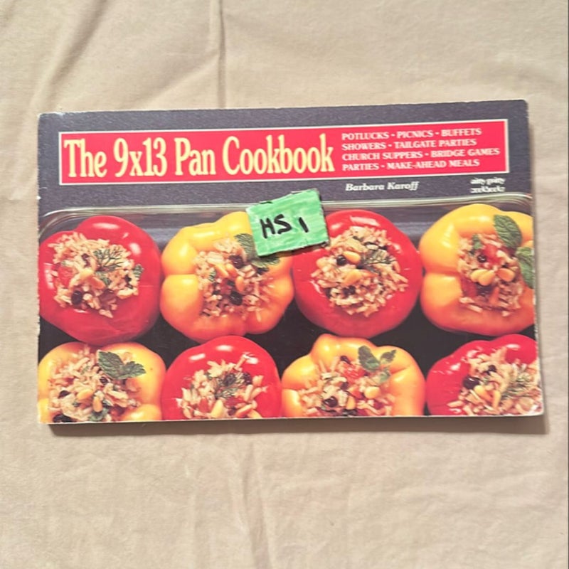 9 X 13 Pan Cookbook