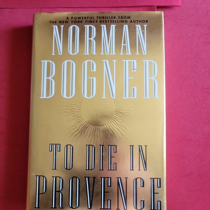 To Die in Provence 