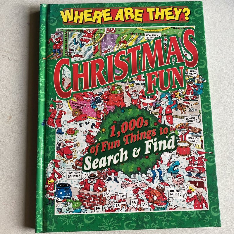 Christmas Fun Search & Find Kids Book 