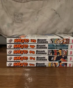 Naruto vol 1-5