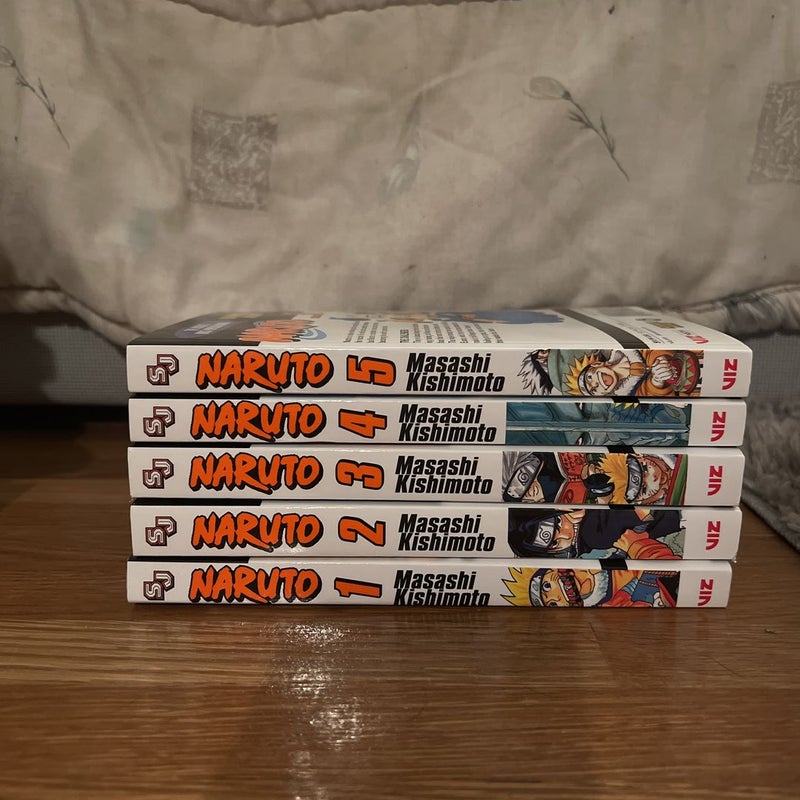 Naruto vol 1-5