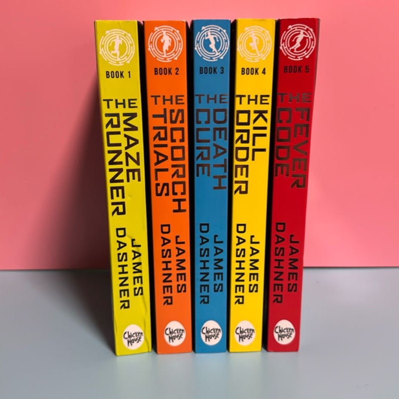 The Maze Runner Set 1-5 UK Edition