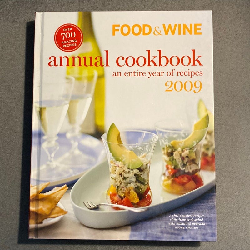 Food and Wine 2009 Annual Cookbook