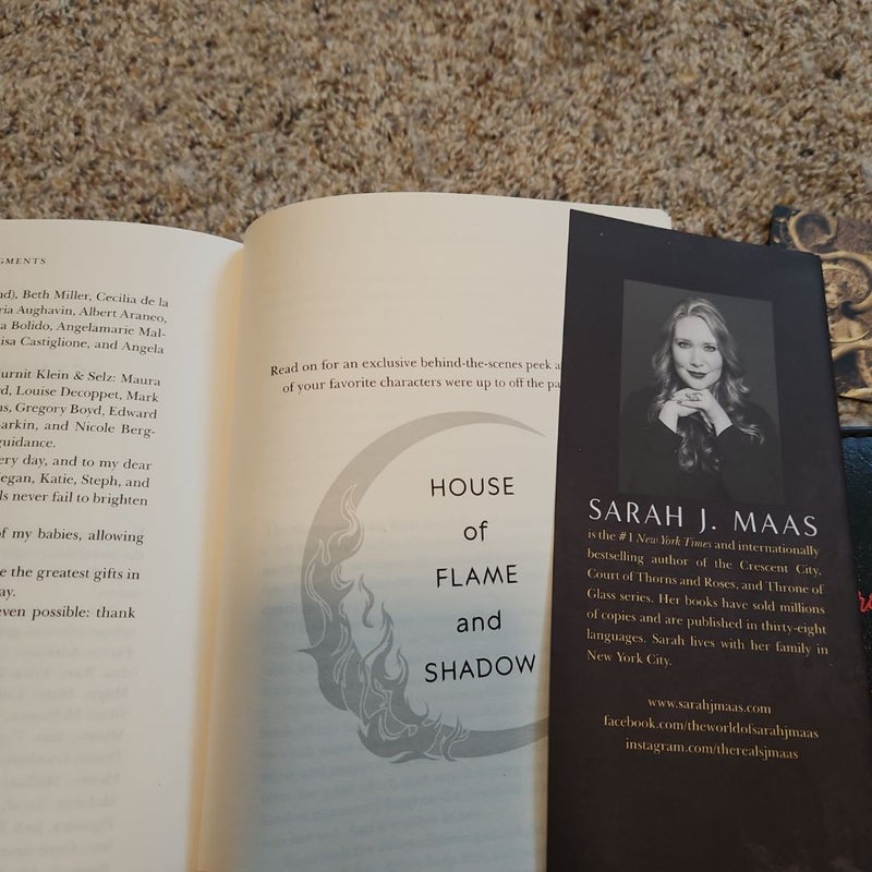 House of Flame and Shadow INDIE EDITION Bookish Merch Bookmark Magnet Manicure