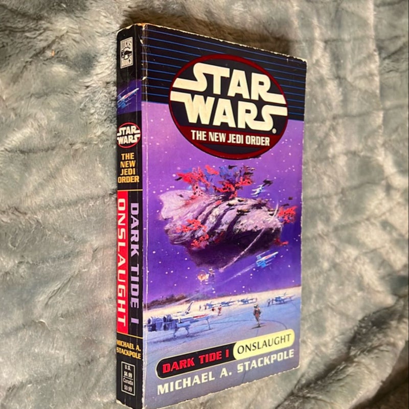 Star Wars The New Jedi Order Dark Tide I Onslaught (First edition)