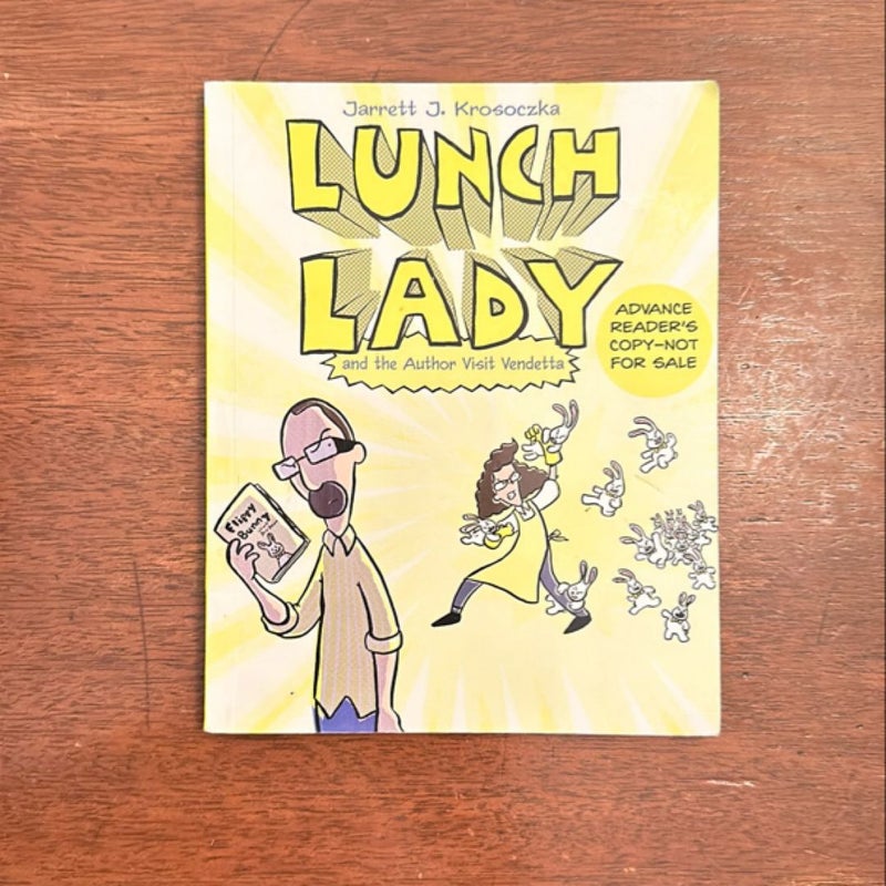 Lunch Lady and the Author Visit Vendetta