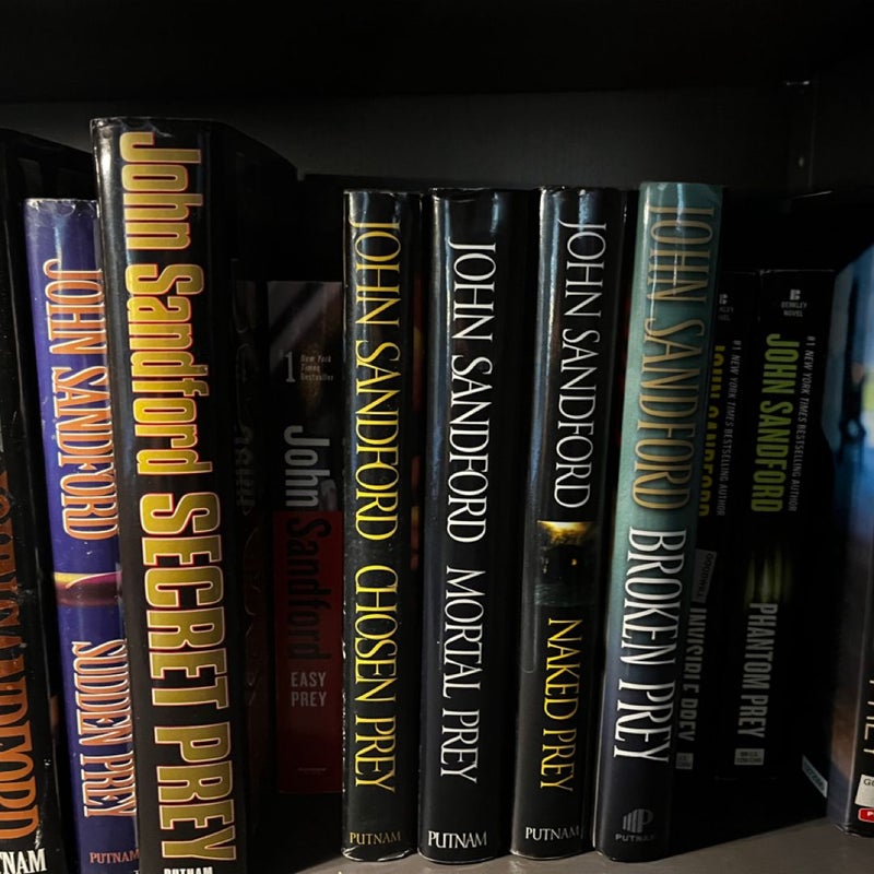 Thirty (30) John Sandford Books
