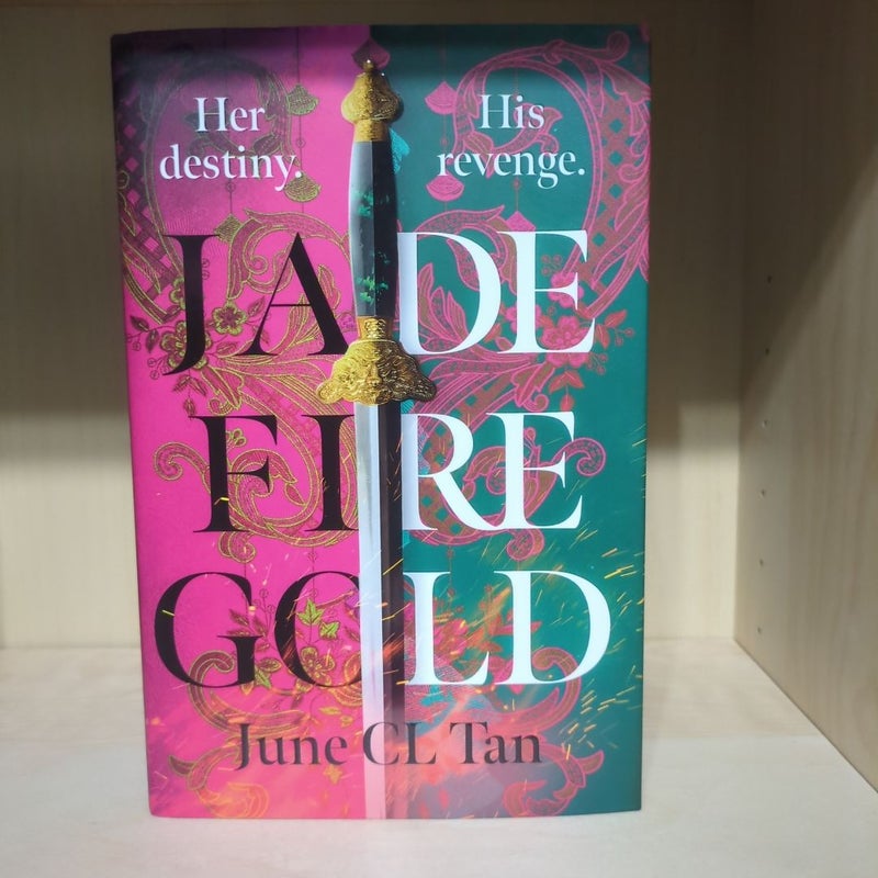 Jade Fire Gold - Fairyloot Signed book