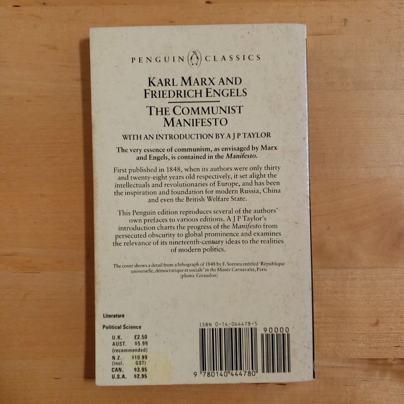 The Communist Manifesto