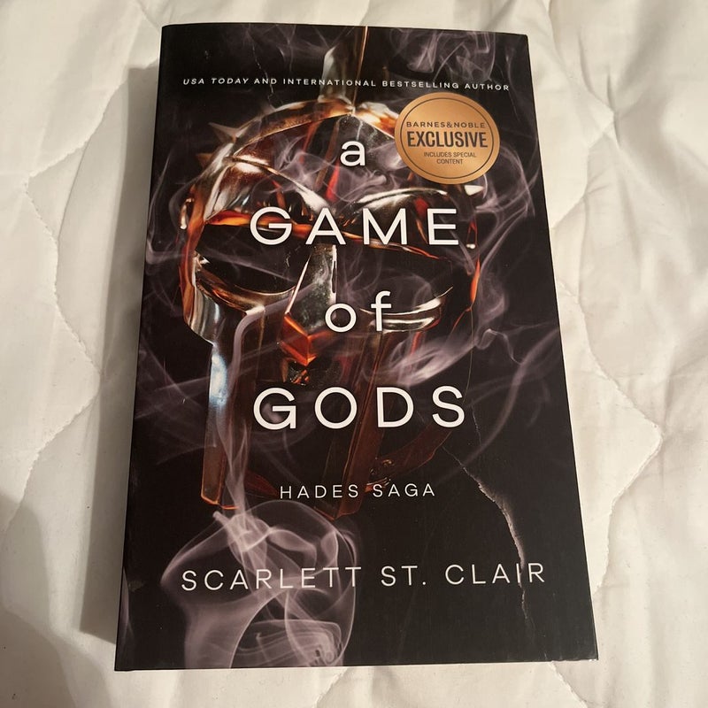 A Game of Gods - (Hades Saga) by Scarlett St Clair (Paperback)