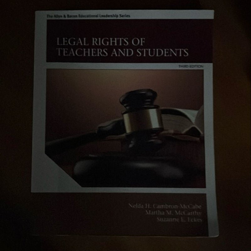 Legal Rights of Teachers and Students