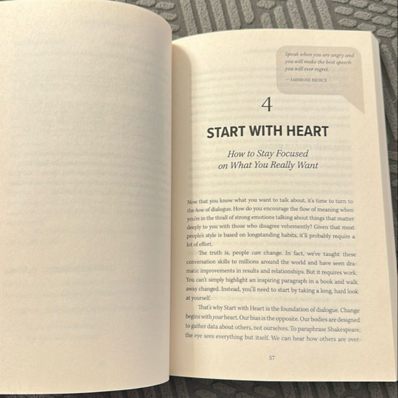 Crucial Conversations: Tools for Talking When Stakes Are High, Third Edition