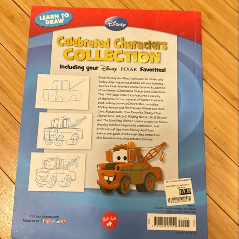 Learn to Draw Disney Celebrated Characters Collection