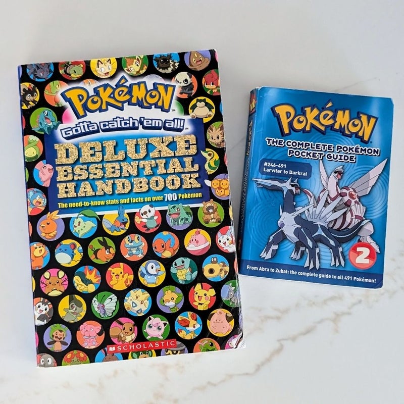 Pokemon Hnadbooks Set of 2