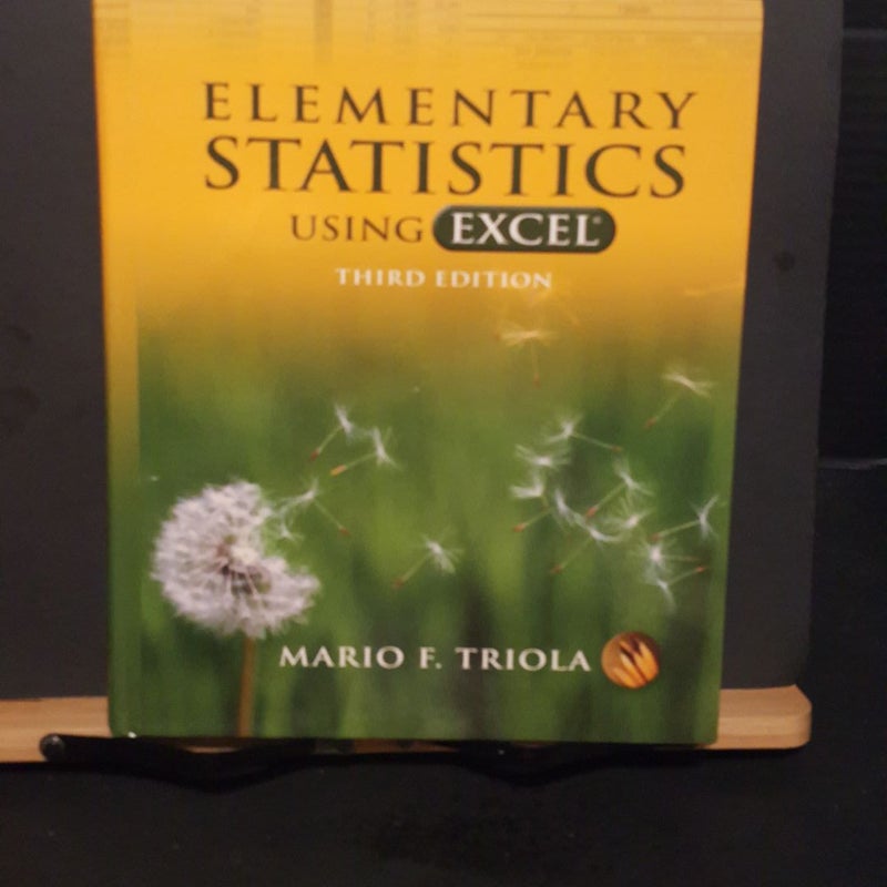 Elementary  Statistics Using Excel 3rd Edition