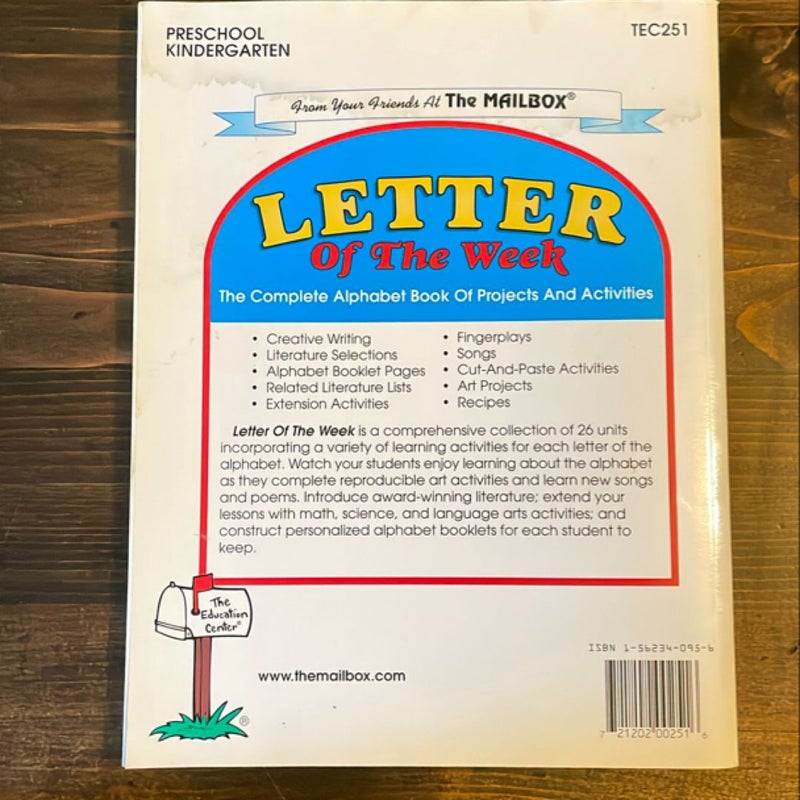 Letter of the Week