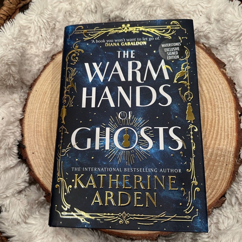 The Warm Hands of Ghost waterstones signed exclusive 