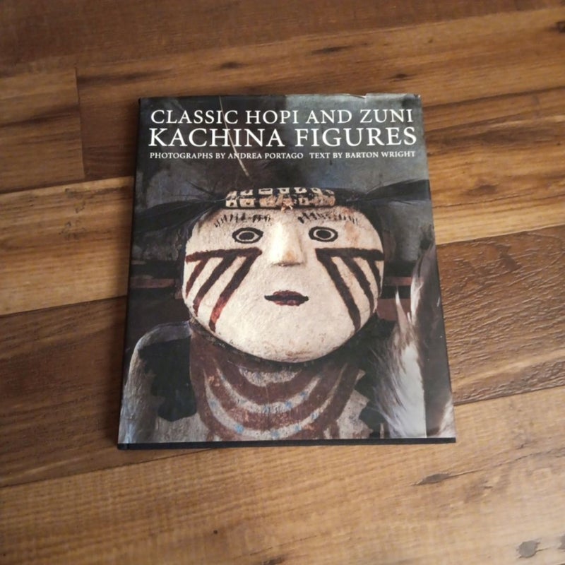Classic Hopi and Zuni Kachina Figures by Andrea Portago Signed Hardcover Book