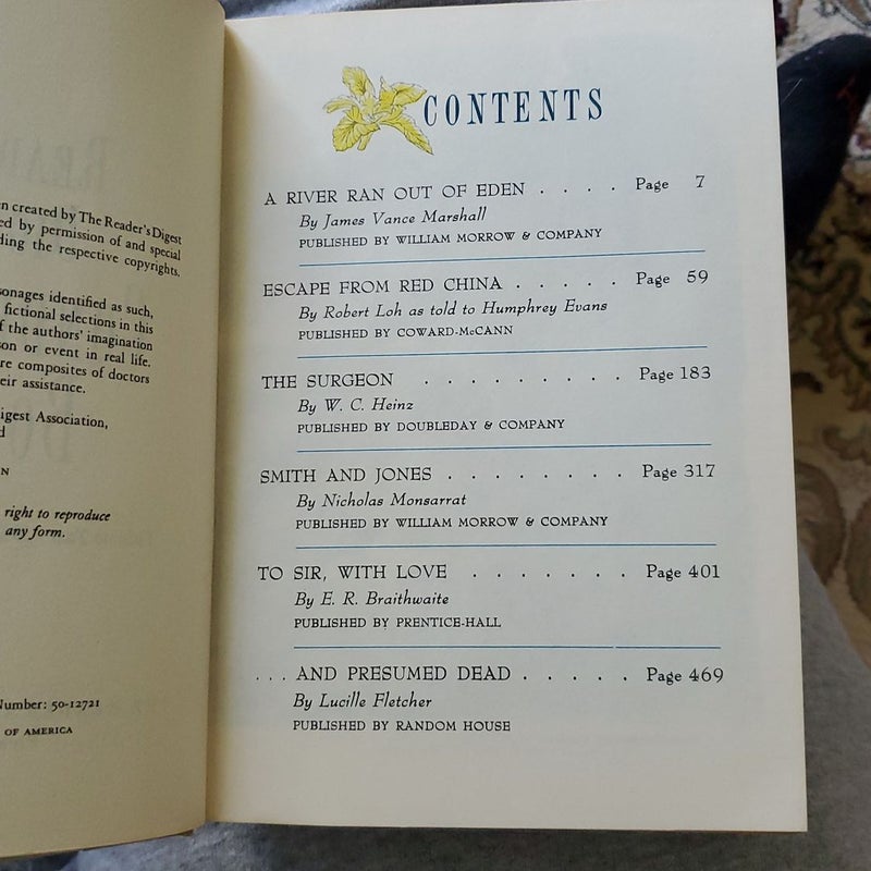 Reader's Digest Condensed Books Vol. 2 1963
