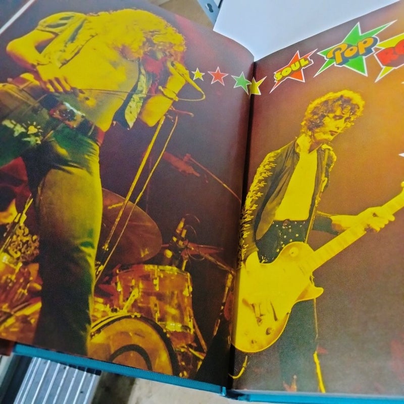 The Stars and Superstars of Rock  (1974 Antiquarian) Published in London England 12 X 9 in.