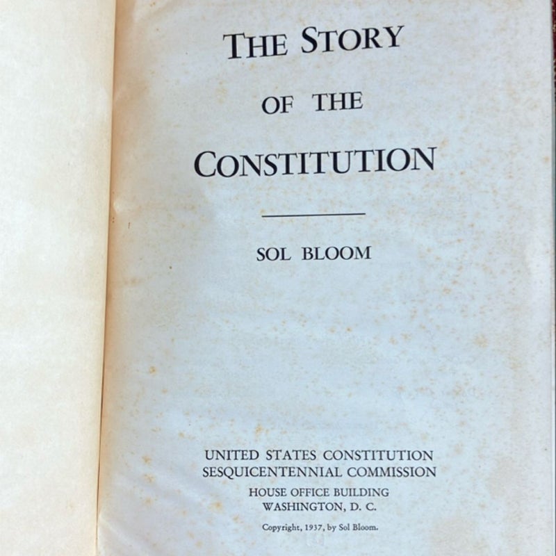 The Story of the Constitution