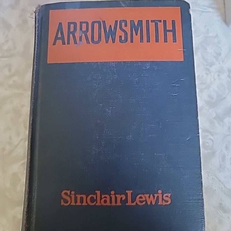 Arrowsmith Sinclair Lewis 1925 7th Printing