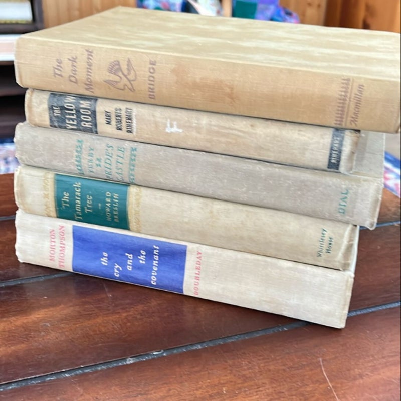 Vintage Bundle of 5 Books - Dirty White