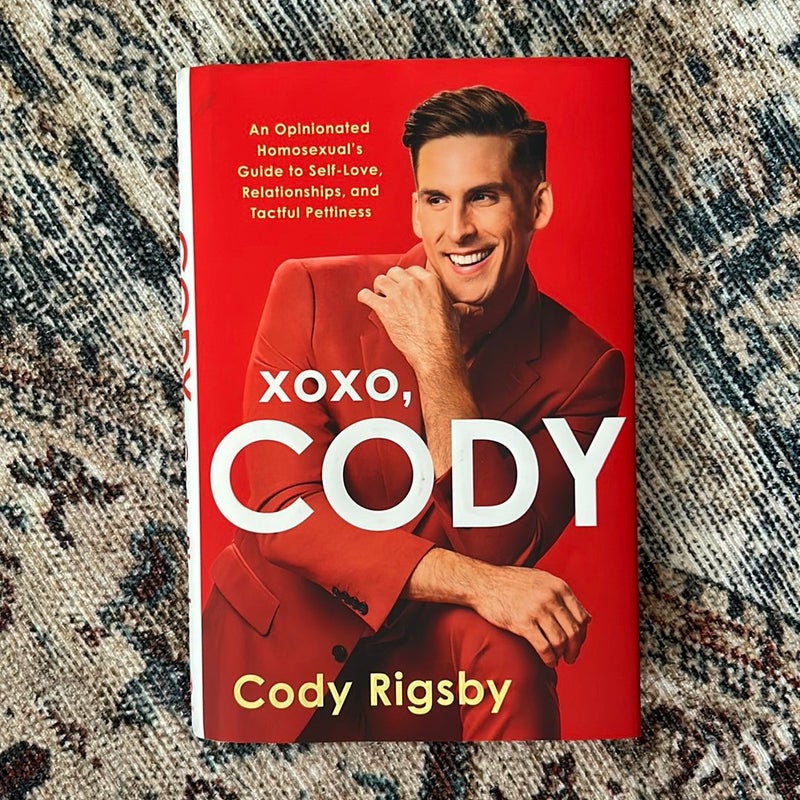 cover art for XOXO Cody by Cody Rigsby