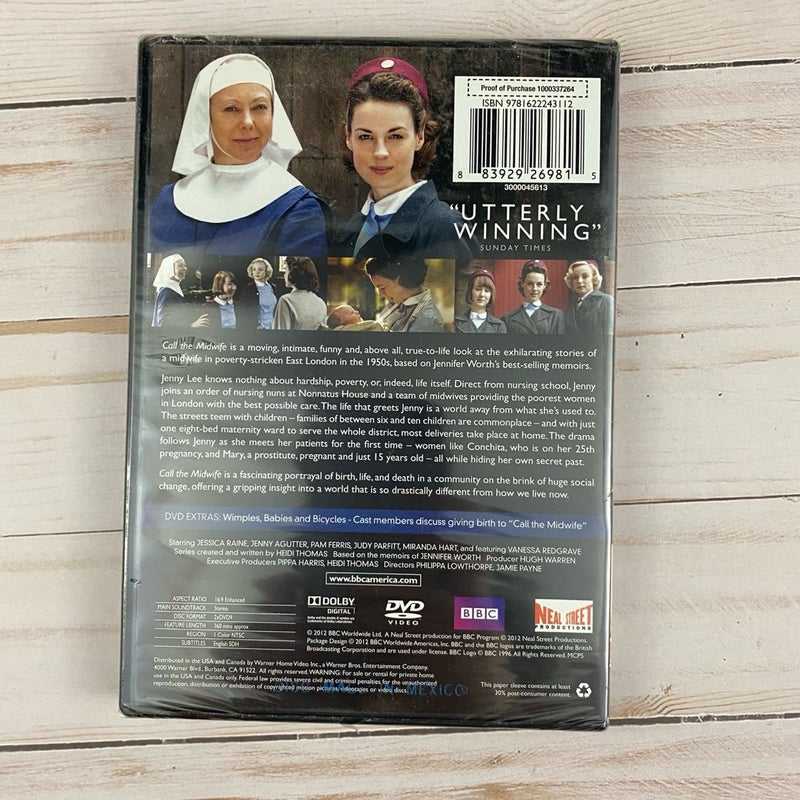 Call the Midwife Season One 2 Disc Set DVD New Sealed