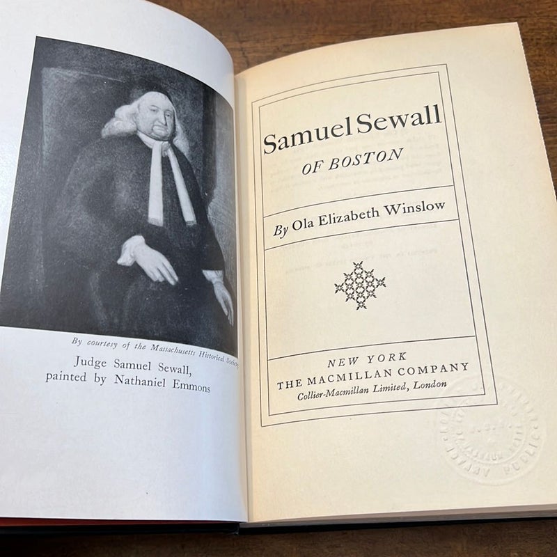 Samuel Sewall of Boston