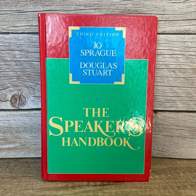 The Speaker’s Handbook