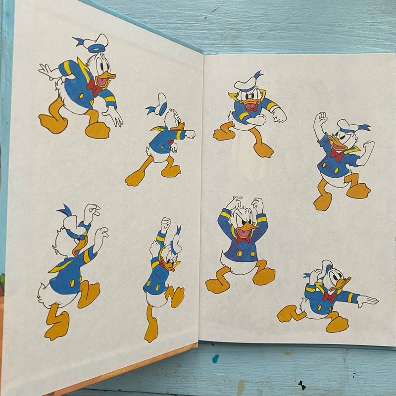 80s Vintage Disney Donald Duck’s Tallest Tales Picture Book