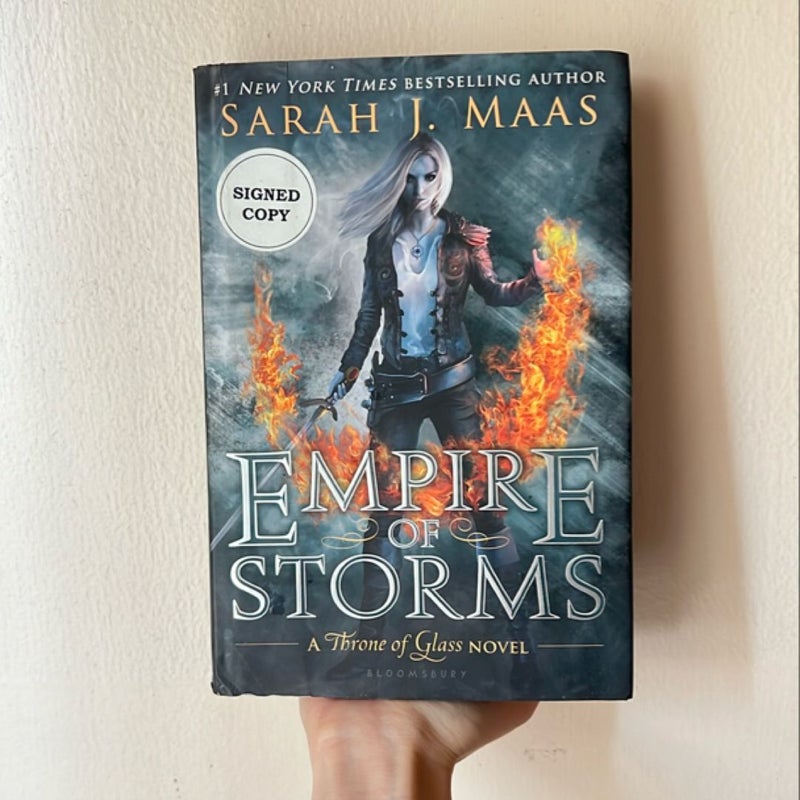 Empire of Storms: Signed Edition