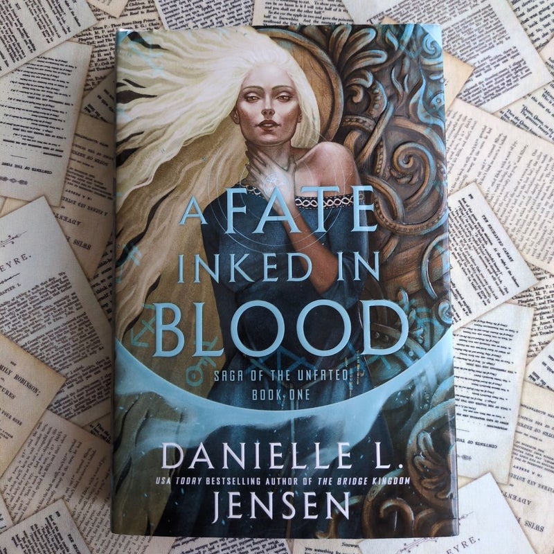 A Fate Inked in Blood (Sprayed Edges First Edition)