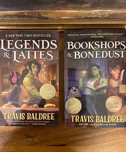 SIGNED Legends & Lattes and Bookshops & Bonedust