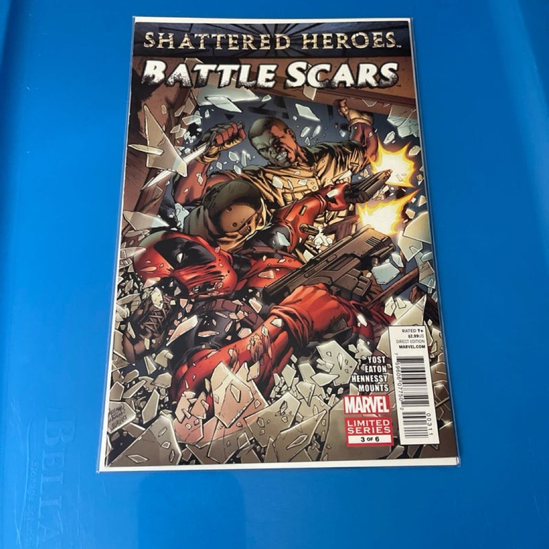 Shattered Heroes Battle Scars #1-6 (2012 Marvel) Limited Series 