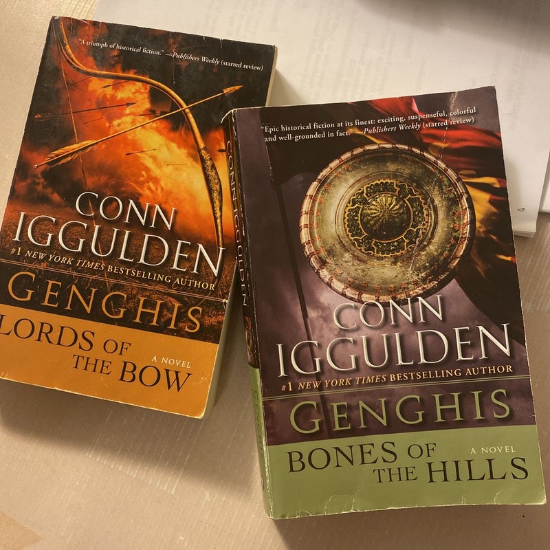 Two Books— Genghis: Lords of the Bow and Genghis: Bones of the Hill
