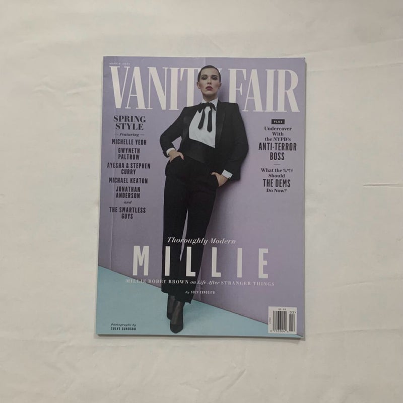 Vanity Fair Millie Bobby Brown  “Life After Strange” Issue March 2025 Magazine