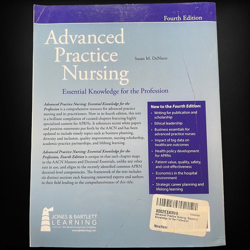 Advanced Practice Nursing Essential Knowledge for the Profession