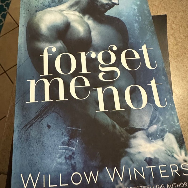 Forget Me Not signed