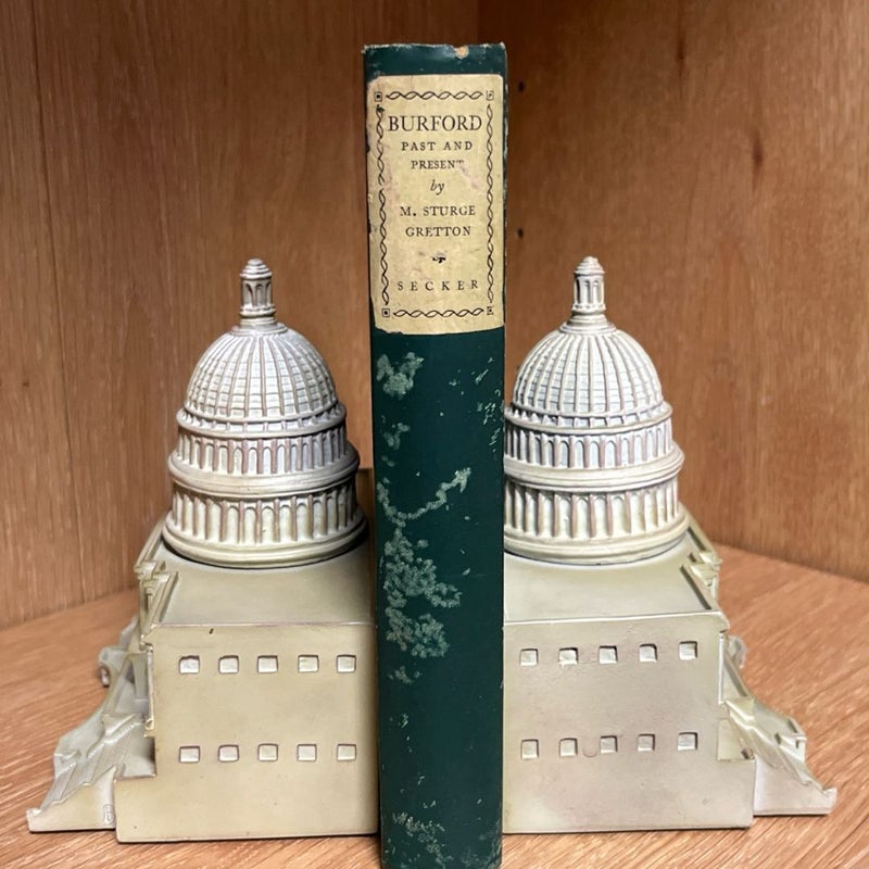 BURFORD Past and Present 1st Edition 1929 by M. Sturge Gretton , Preface W. Wade