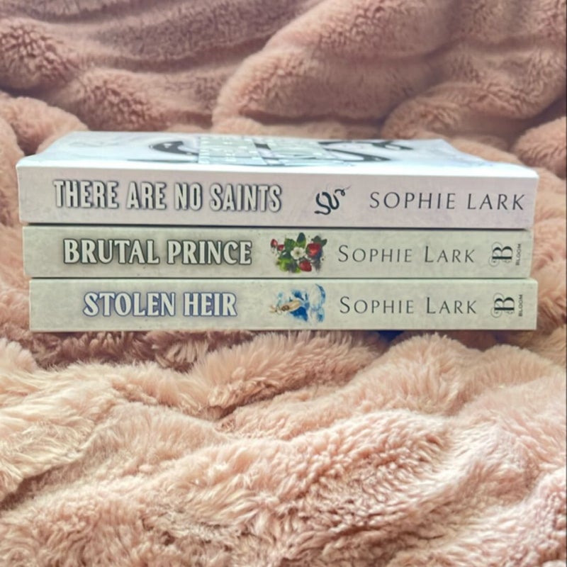 ✨ Sophie Lark Bundle ✨There Are No Saints Brutal Prince & Stolen Heir