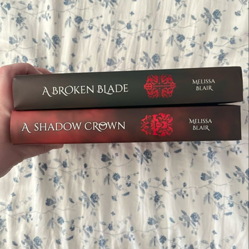 A Broken Blade & A Shadow Crown *Bookish Box Editions*