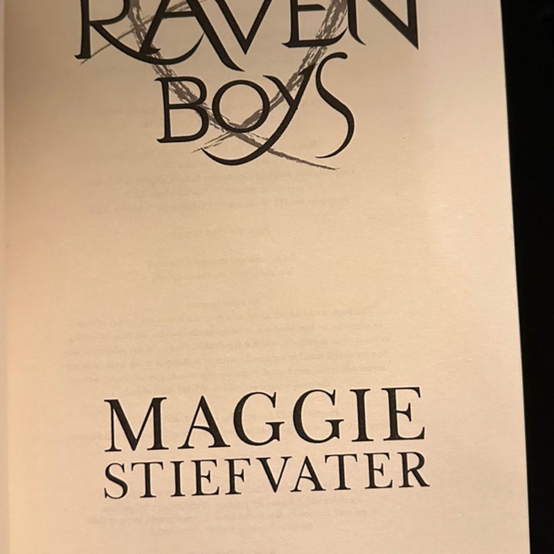 Fairyloot Special Edition of The Raven Cycle